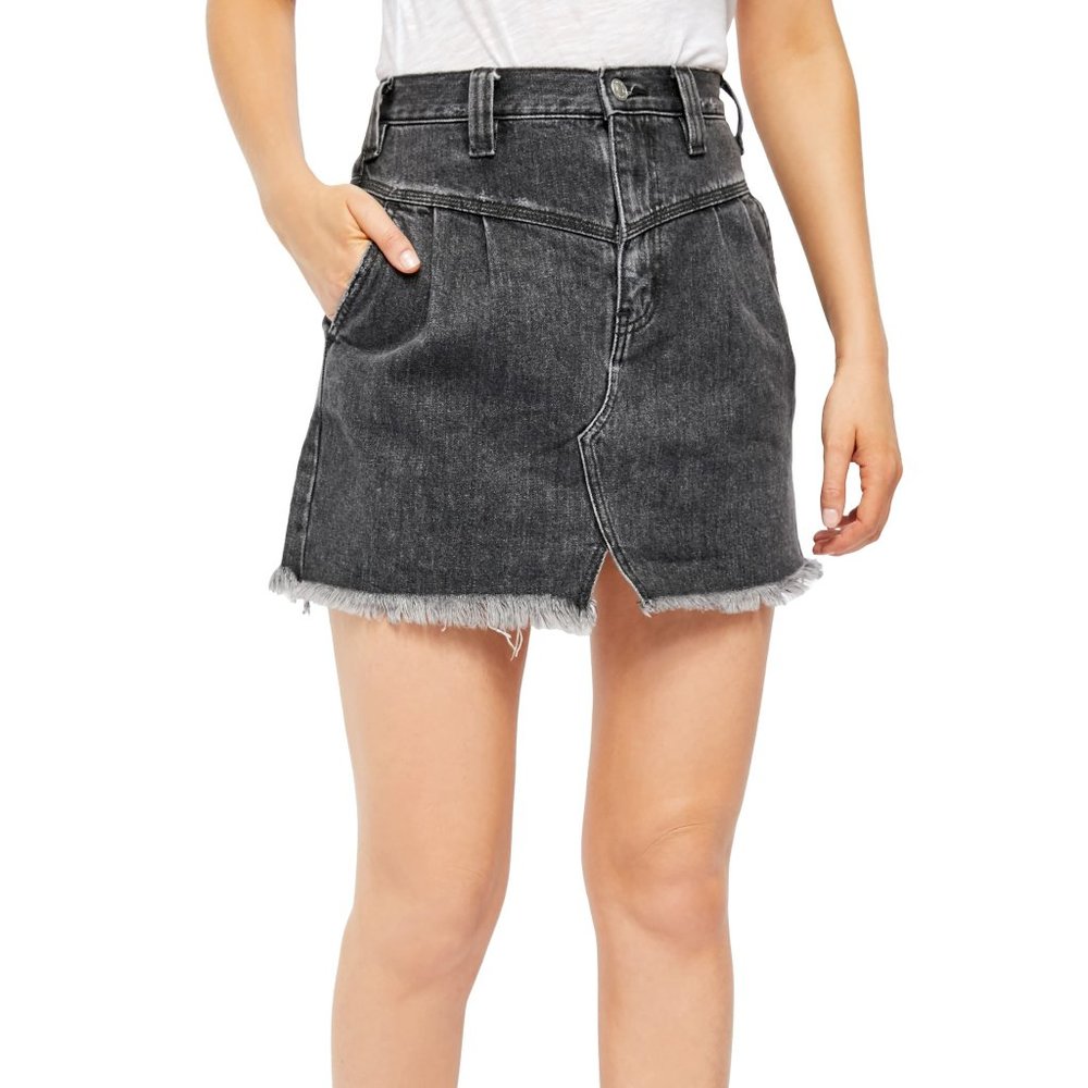 NWT Free People Sidecar Mini Cotton Skirt